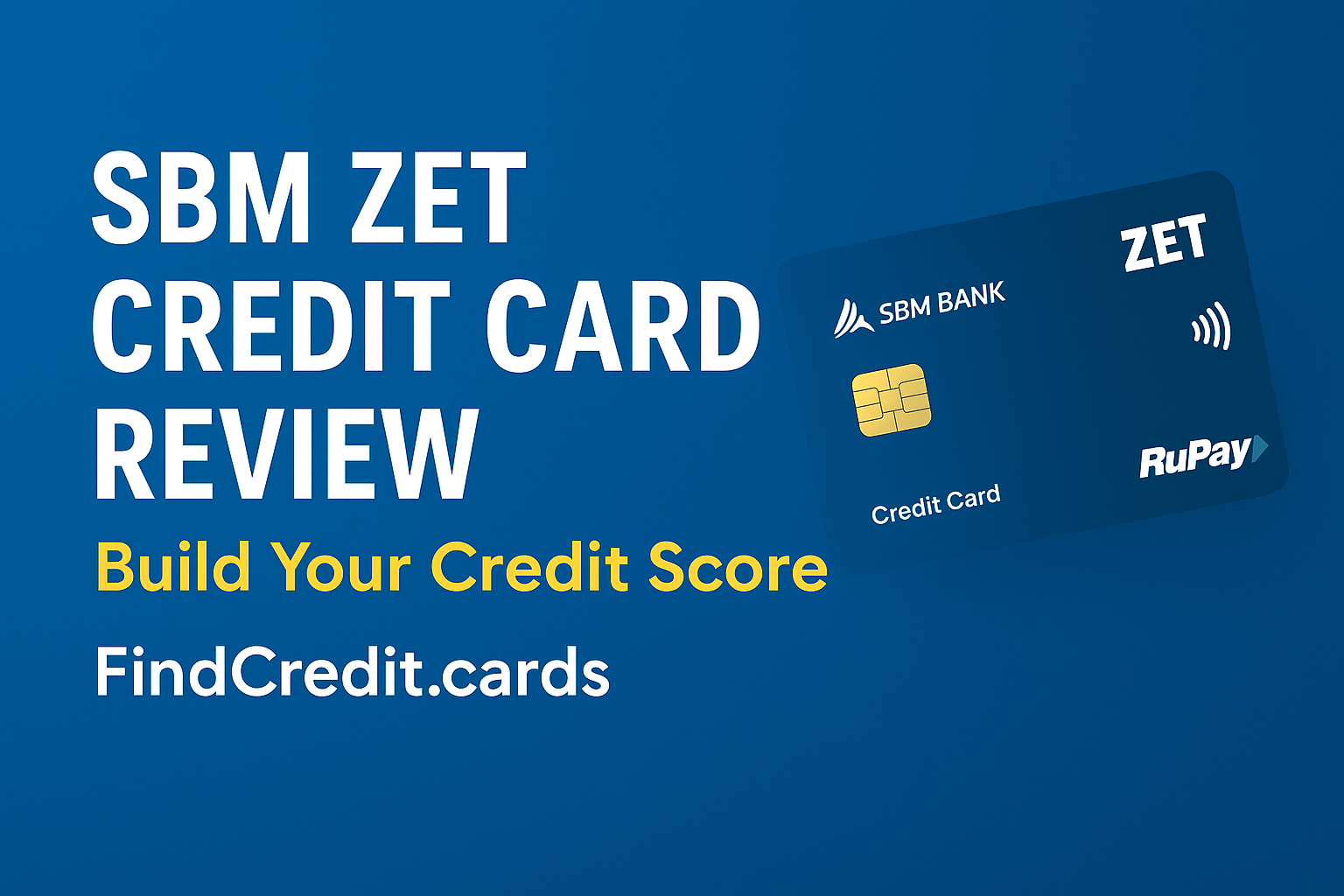 SBM ZET Credit Card Review