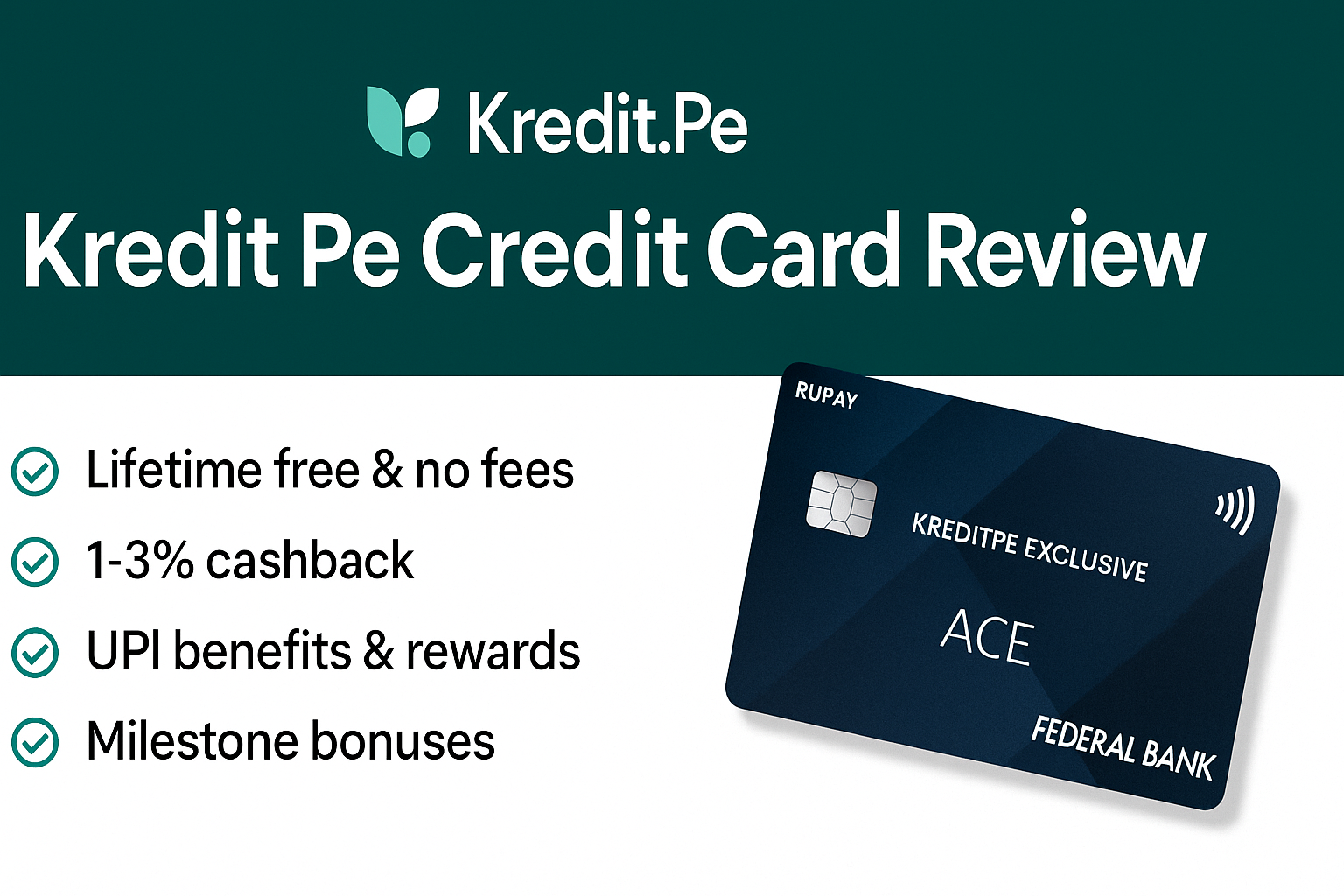 Kredit Pe Credit Card Review: Best UPI Credit Card for Cashback?