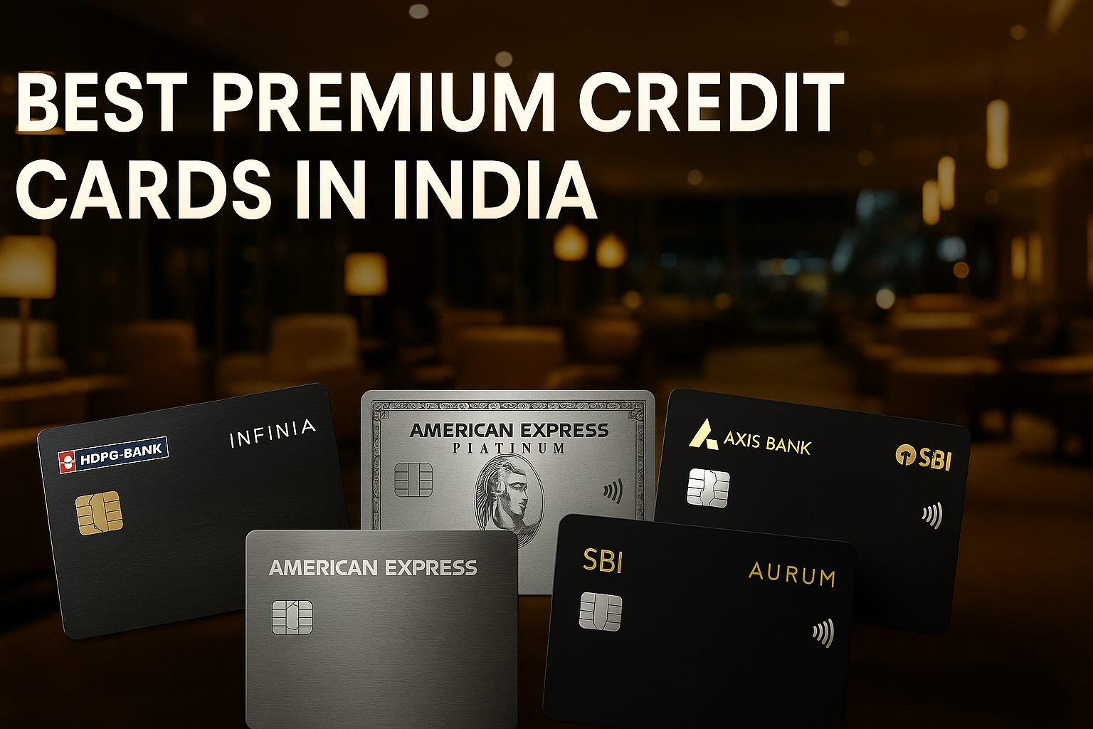 Top 10 Premium Credit Cards in India (Review by a Real User)