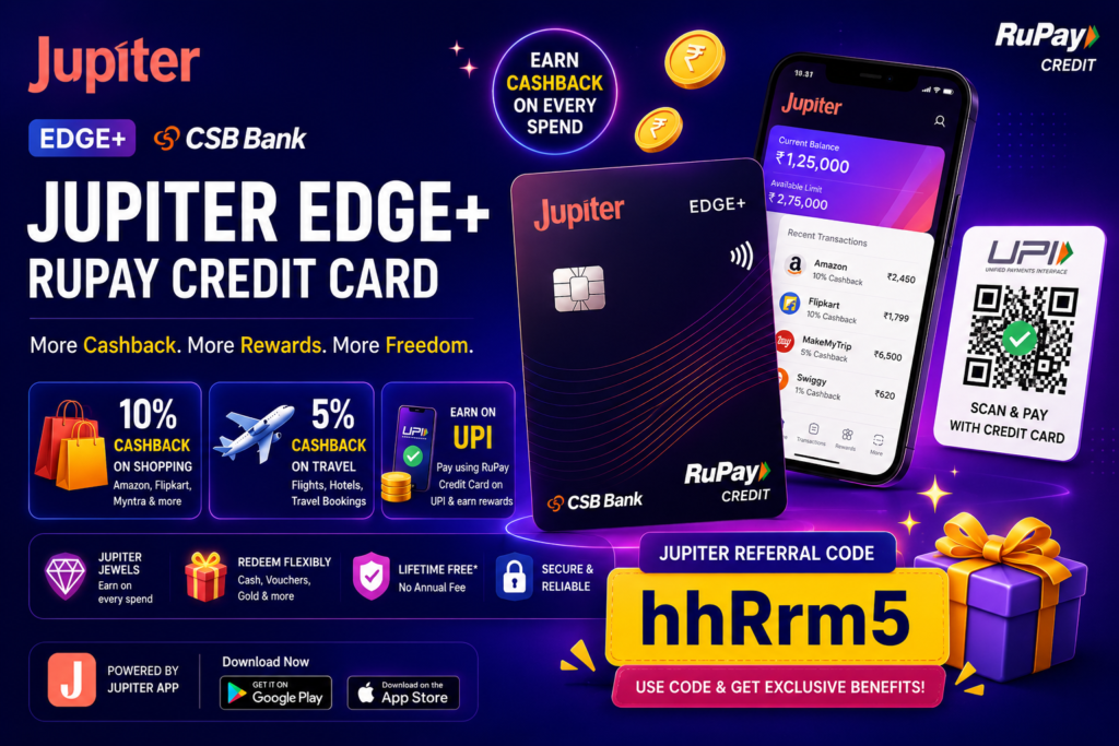 Jupiter Referral Code is hhRrm5